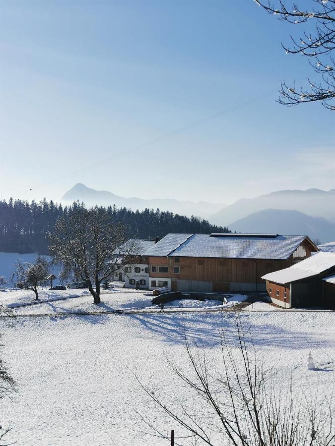 Biobauernhof Und Ferienhaus Riederbauer Rettenschöss Esterno foto