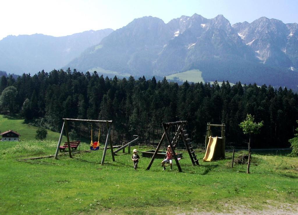 Biobauernhof Und Ferienhaus Riederbauer Rettenschöss Esterno foto